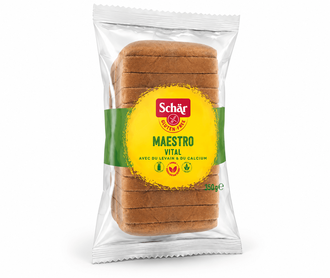 Хліб без глютену темний мультизерновий на заквасці MAESTRO VITAL BOULANGER 350g - зображення 1