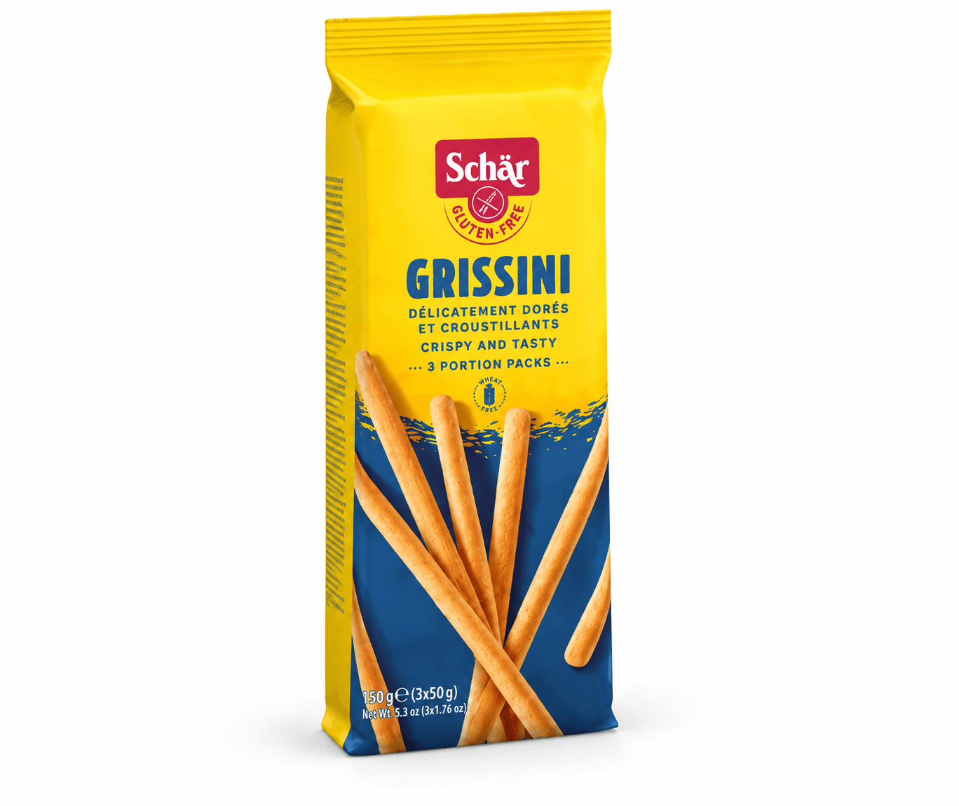 Палички хлібні без глютену GRISSINI 150g - зображення 1