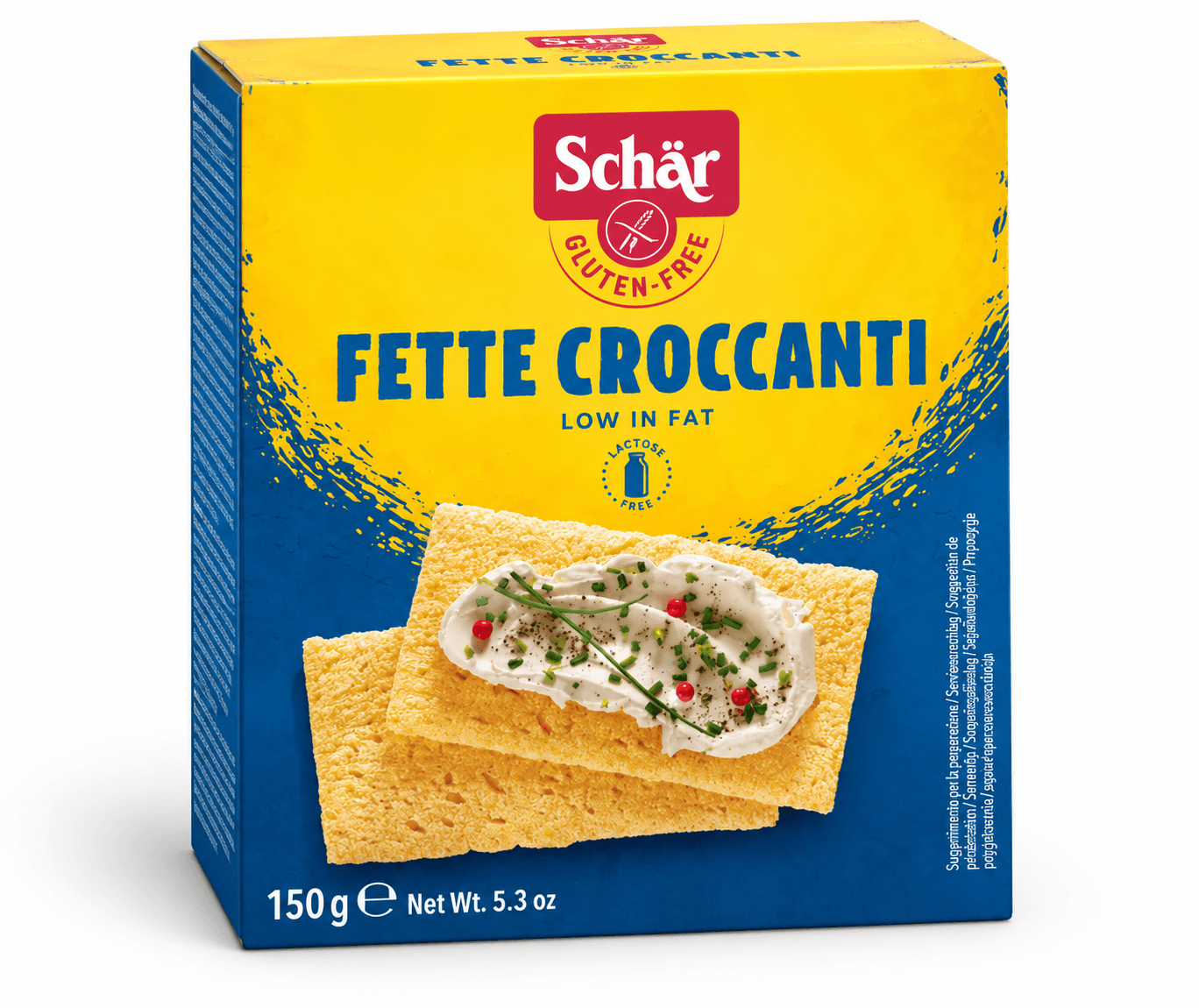 Хлібці без глютену FETTE CROCCANTI 150g - зображення 1