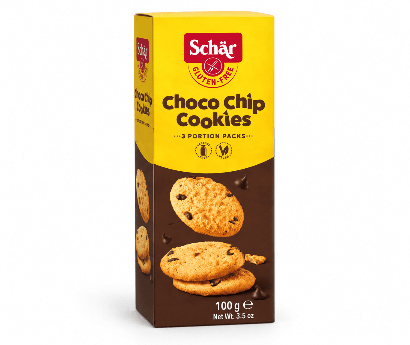 Печиво без глютену зі шматочками шоколаду CHOCO CHIP COOKIES 200g - зображення 1