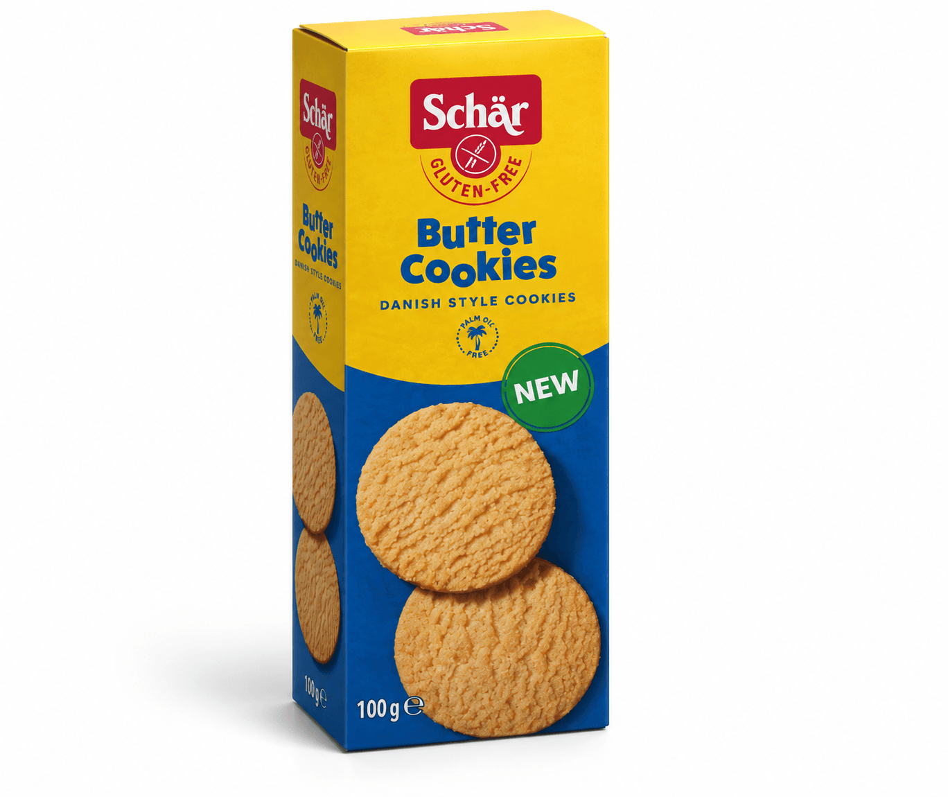 Печиво без глютену BUTTER COOKIES 100g - зображення 1