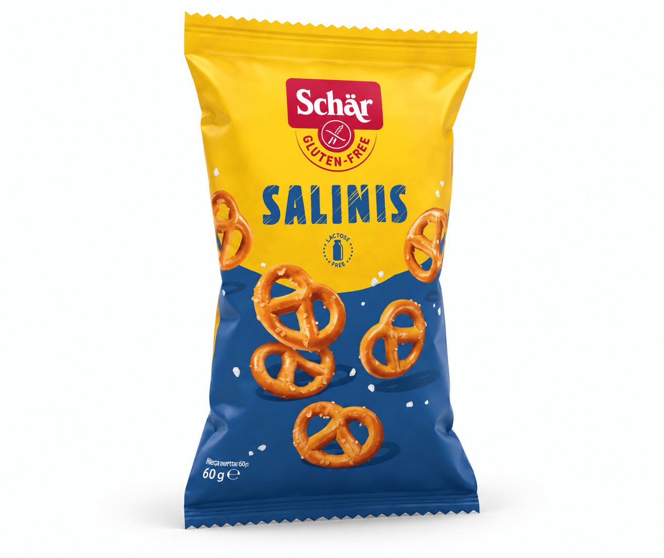 Кренделики солоні без глютенуSALINIS 60g - зображення 1