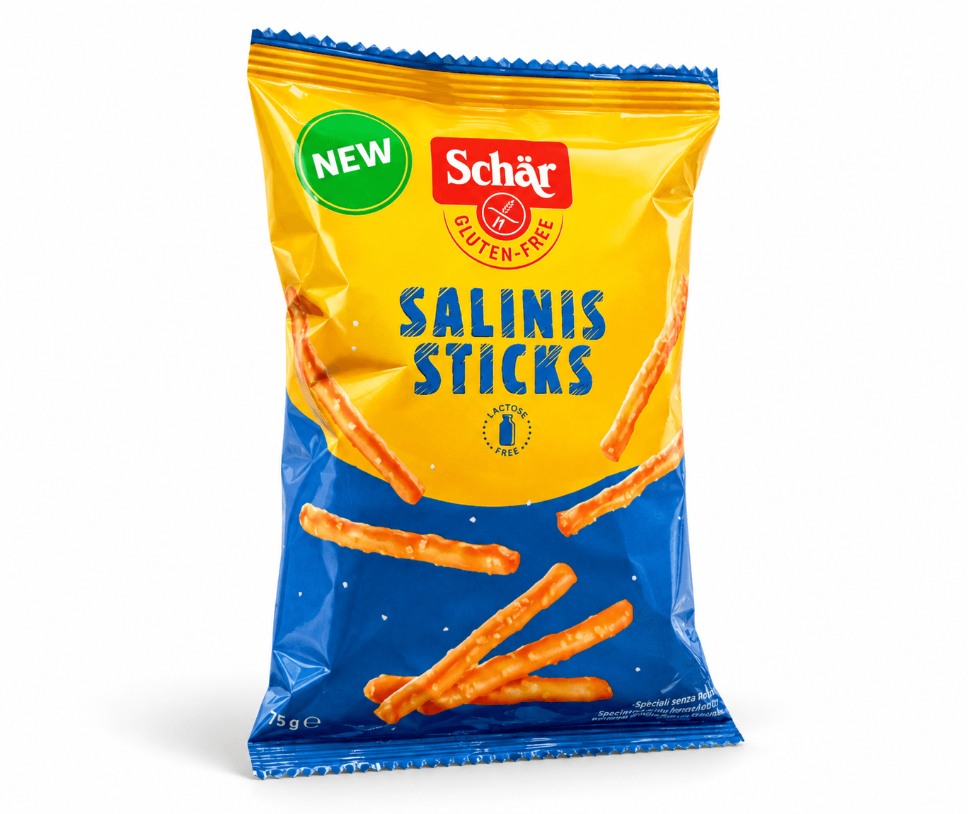 Соломка солона без глютену SALINIS STICKS 75g - зображення 1