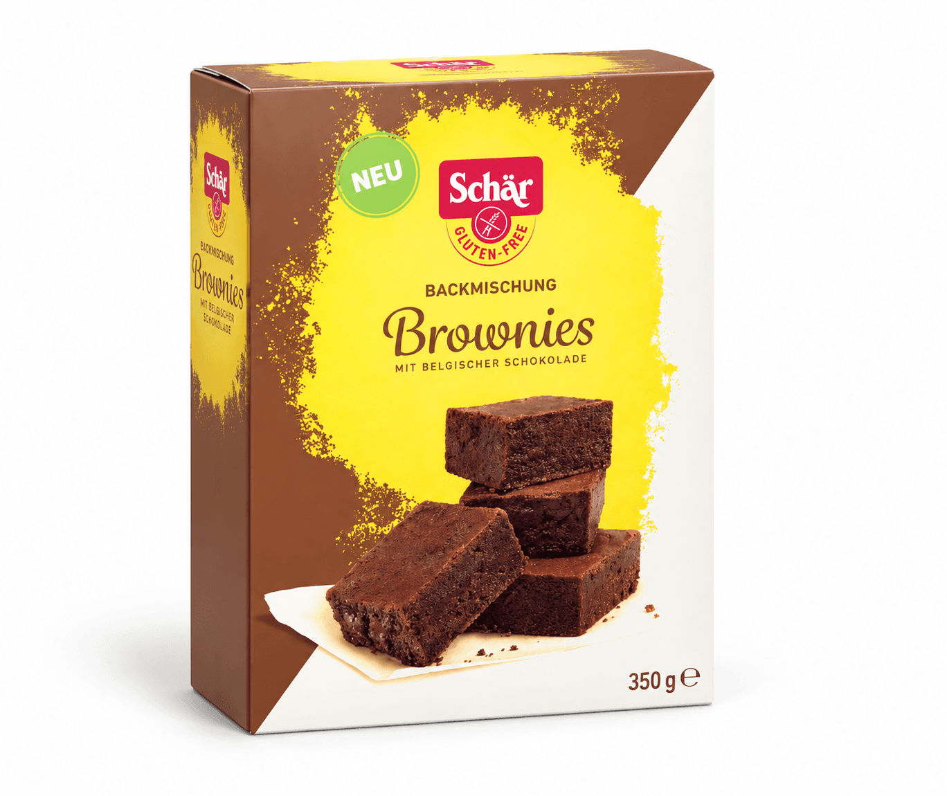 Суміш без глютену для випікання брауні BACKMISCHUNG BROWNIES 350g - зображення 1