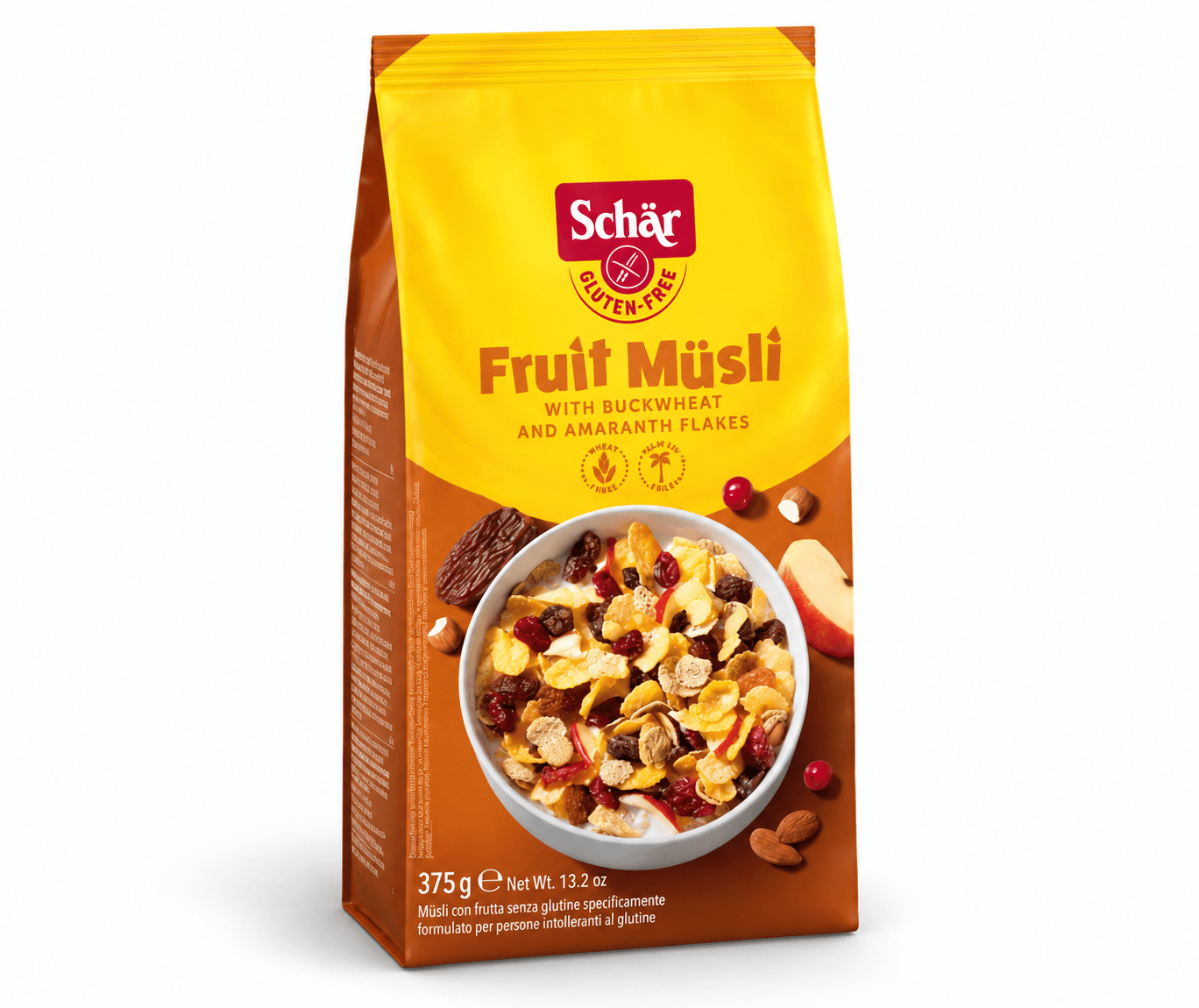 Мюслі фруктові без глютену FRUIT MÜSLI 375g - зображення 1