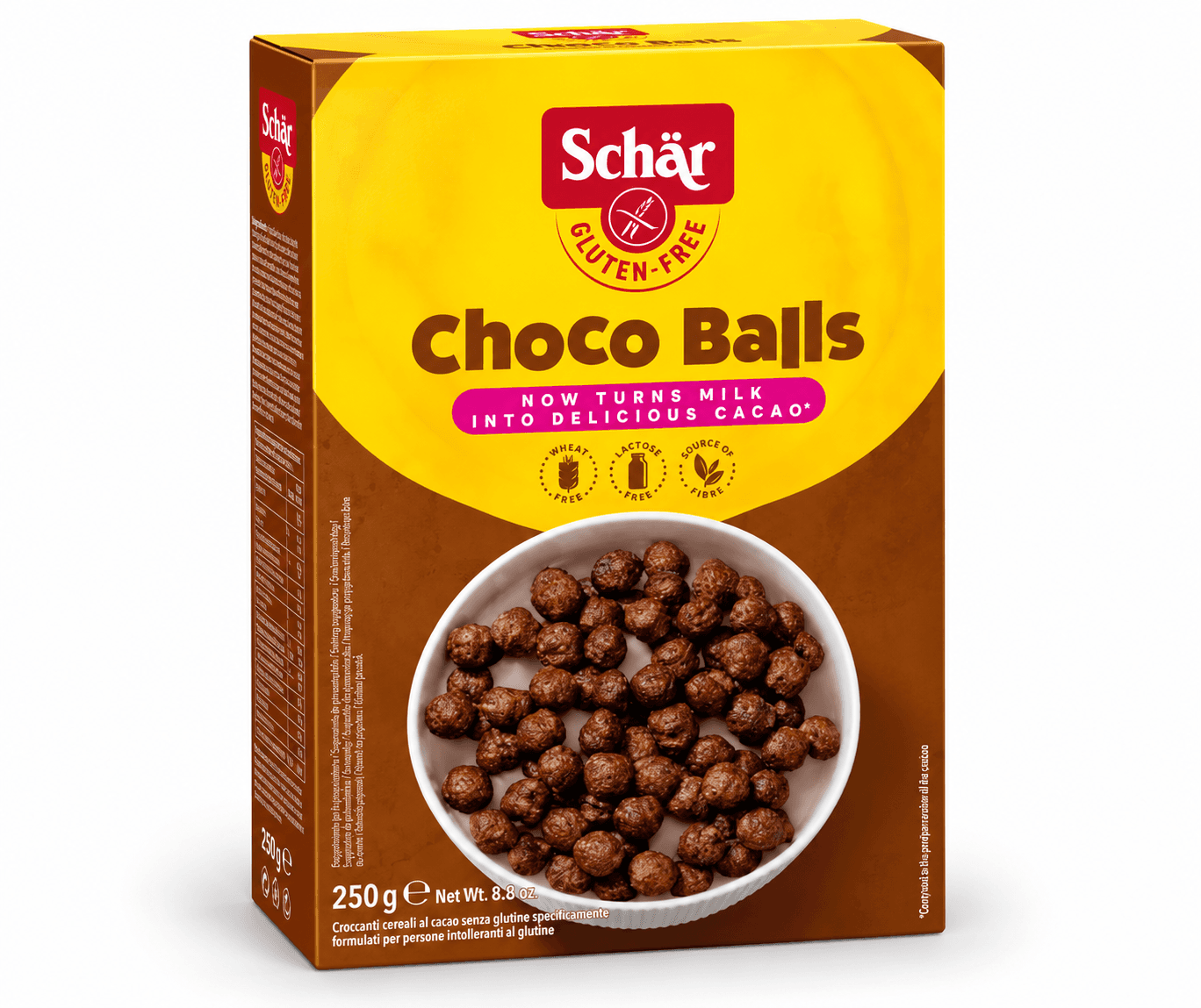 Сніданки сухі без глютену CHOCO BALLS 250g - зображення 1